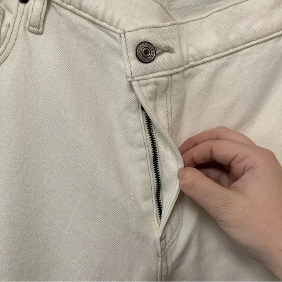 Abercrombie & Fitch The ‘90s Straight Ultra High Rise Jeans Size 34 Long NWT New - Picture 5 of 12